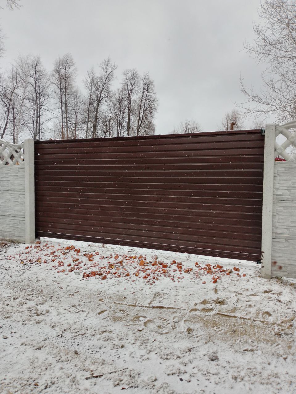 Откатные ворота