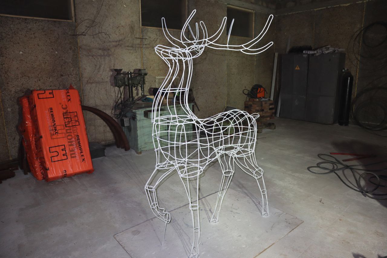 Декоративные фигуры из проволоки